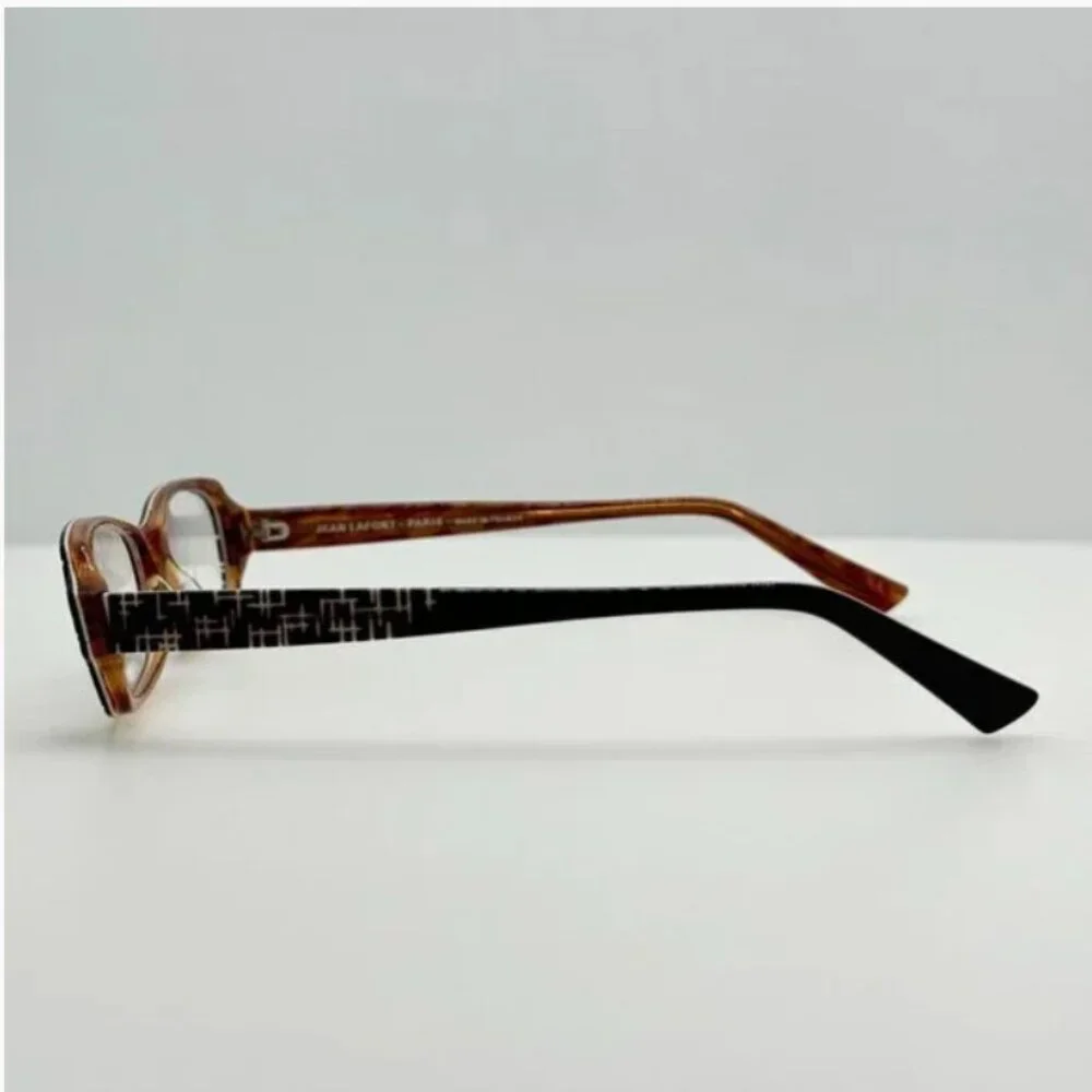 Jean Lafont Paris Elegie 537 51-14 138 Brown Frame Eyeglasses - FRAMES ONLY